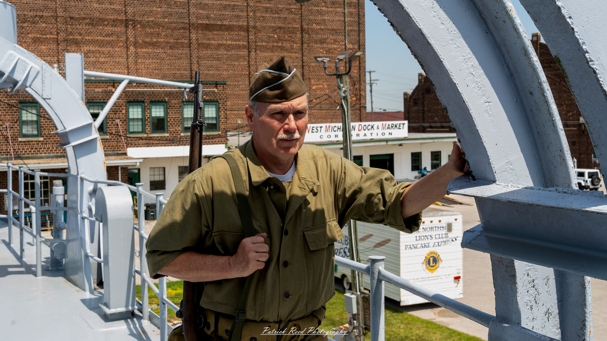 USS LST 393 Reenactment-35 U.S. GI Reenactors – USS LST 393 Reenactment, June 7th, 2025